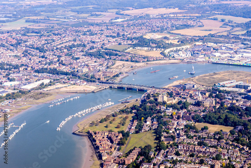 River Inlet From The Air