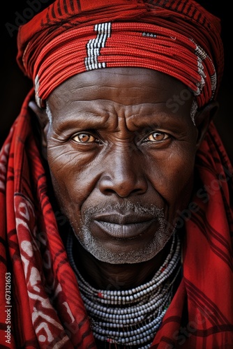 Portrait of african Man