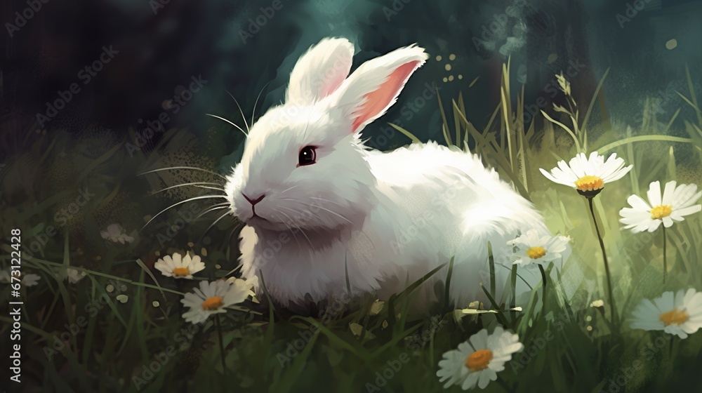 Fototapeta premium easter bunny 