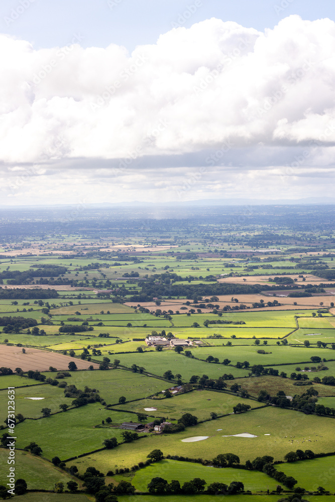 British Landscape From The Air