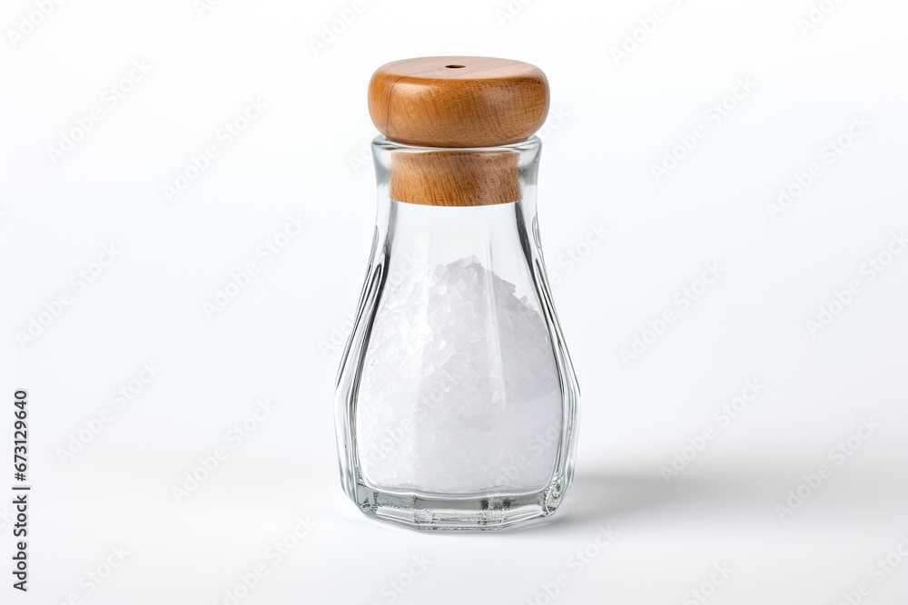 salt shaker isolate on white background salt shaker isolate on white background