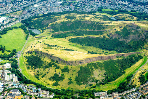 Edinburgh City From Above