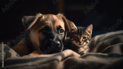 cat and dog © Master-L
