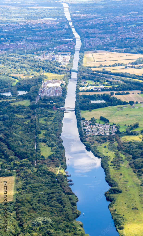 Fototapeta premium River Inlet From The Air
