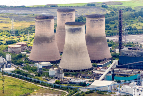 Power Station From Above