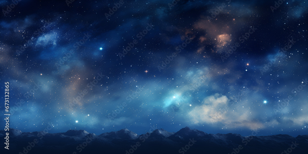 Night sky background sky full of stars and galaxy background nebula universe abstract background milky way and planet background 