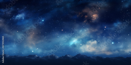 Night sky background sky full of stars and galaxy background nebula universe abstract background milky way and planet background 