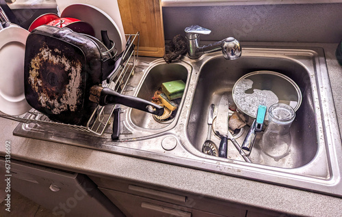 Sink Dirty Dishes photo