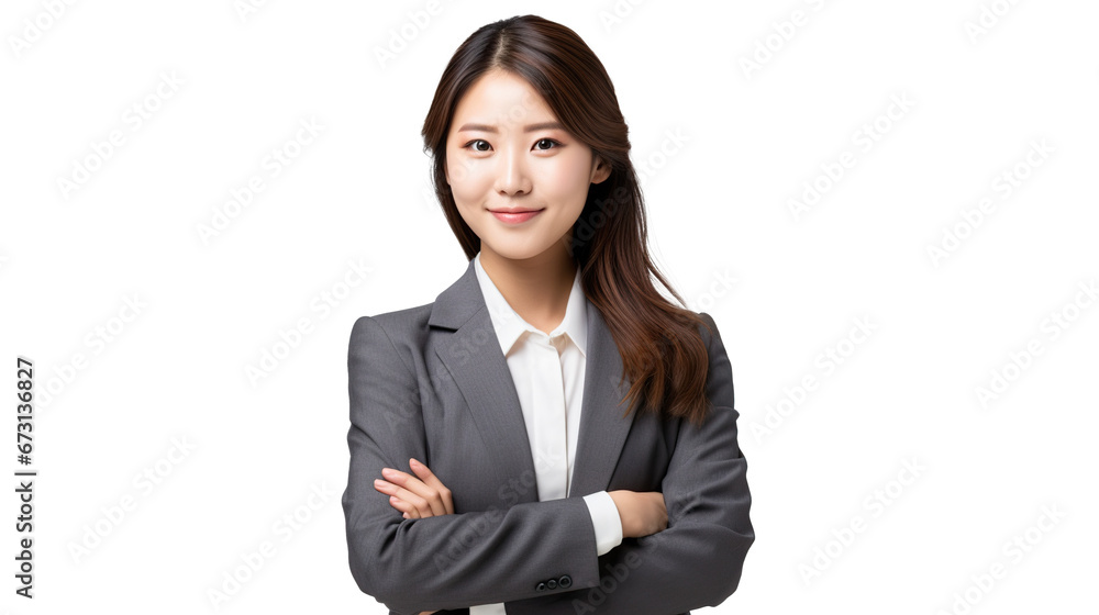 japan asian woman suit smile with arms crossed business woman japan asian woman suit smile with arms crossed business woman