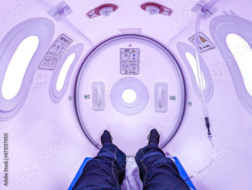Hyperbaric Oxygen Chamber Treatment photo