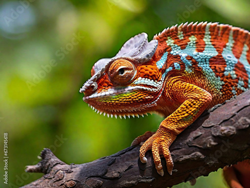 Chameleon Photography  generative ai