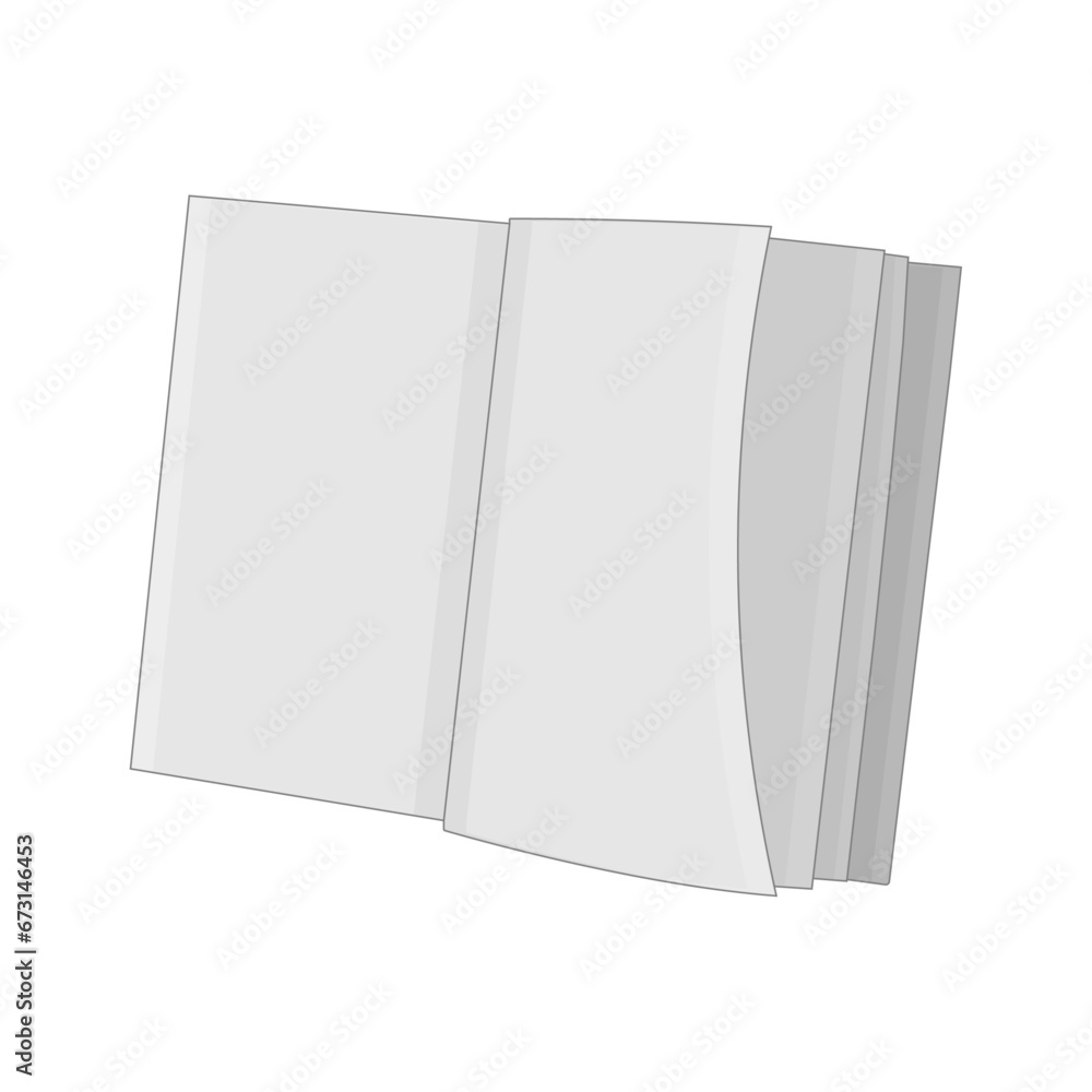 World Book Day SImple Flat Line icon. World Book Day SImple Flat Line icon.