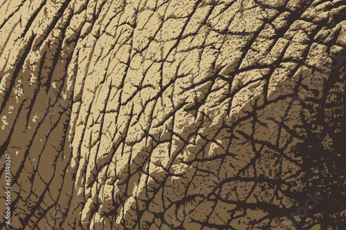 Elephant skin texture brown vector seamless pattern fabric textile design background