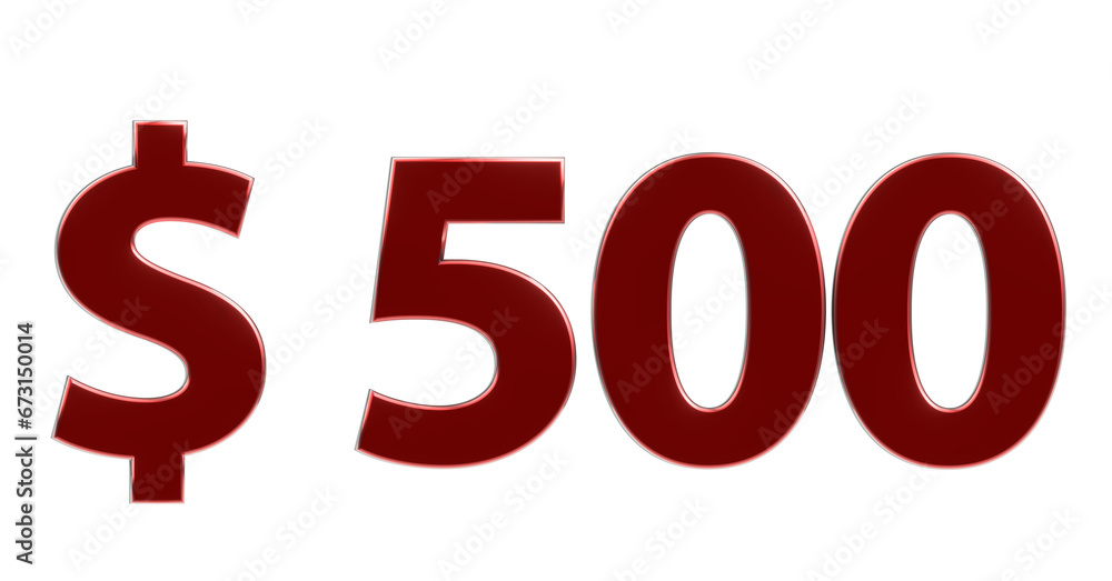 $500 plakative metallische rote 3D-Schrift, 500, fünfhundert, Dollar, preis, kosten, prämie, zahl, betrag, Gutschrift, Gewinn, Kapital, Business
$500 plakative metallische rote 3D-Schrift, 500, fünfhundert, Dollar, preis, kosten, prämie, zahl, betrag, Gutschrift, Gewinn, Kapital, Business