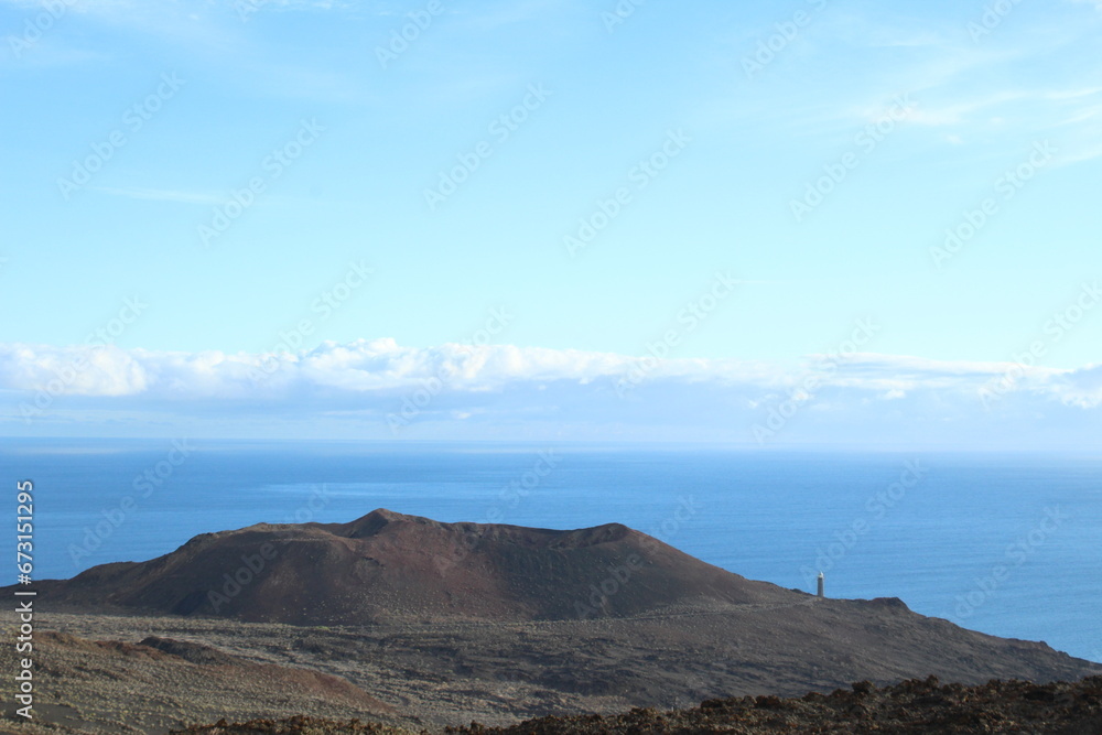 Volcanic landscapes in El Hierro