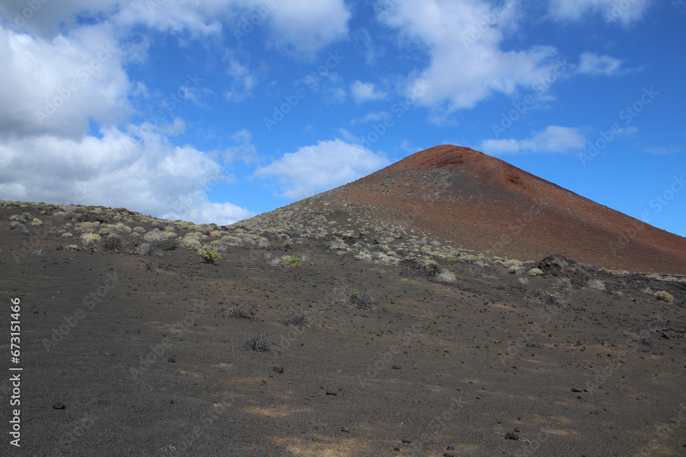 Volcanic landscapes in El Hierro