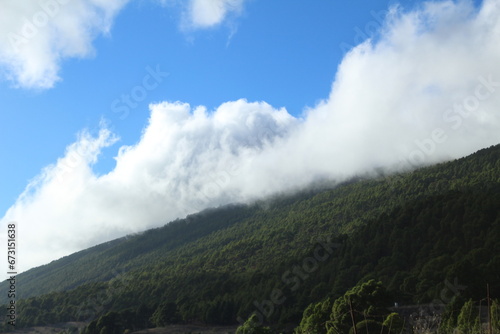 Sightings from the summit of el Hierro island