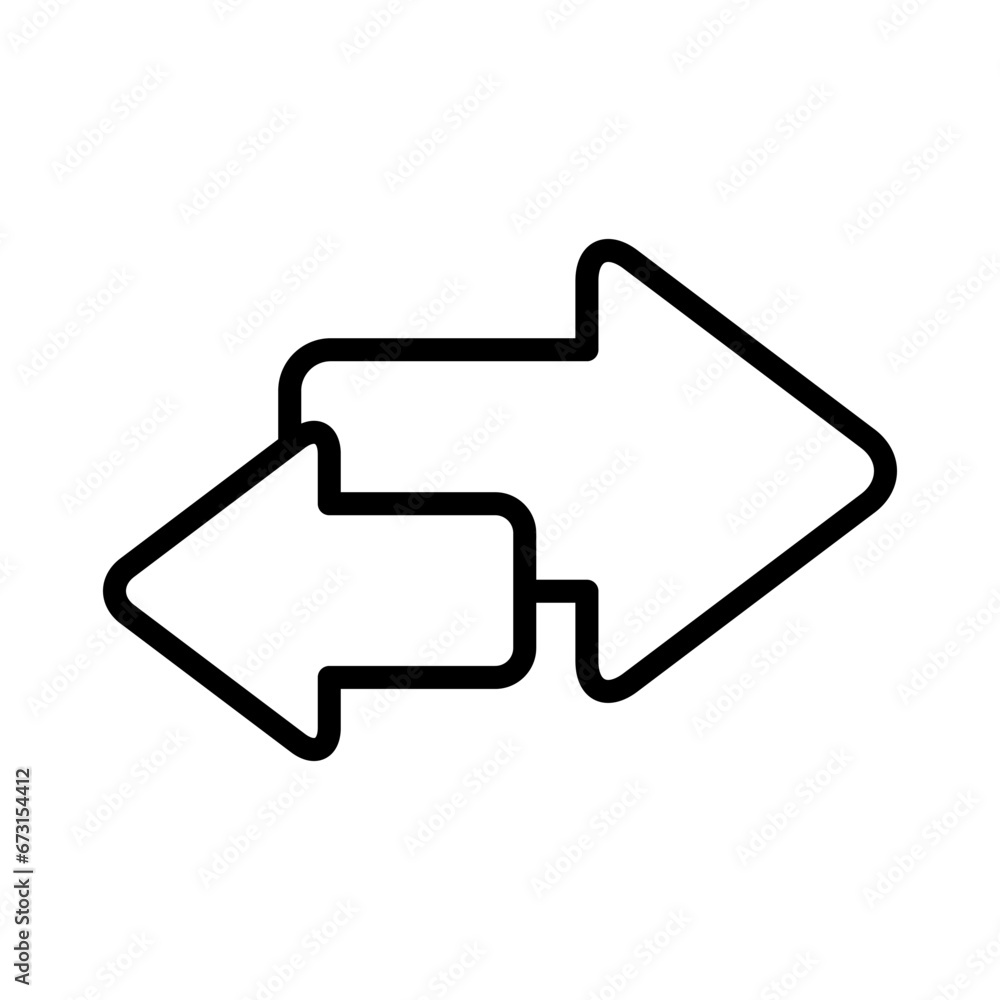 transfer arrows outline vector icon. transfer arrows stock vector icon for web, mobile app and ui design transfer arrows outline vector icon. transfer arrows stock vector icon for web, mobile app and ui design