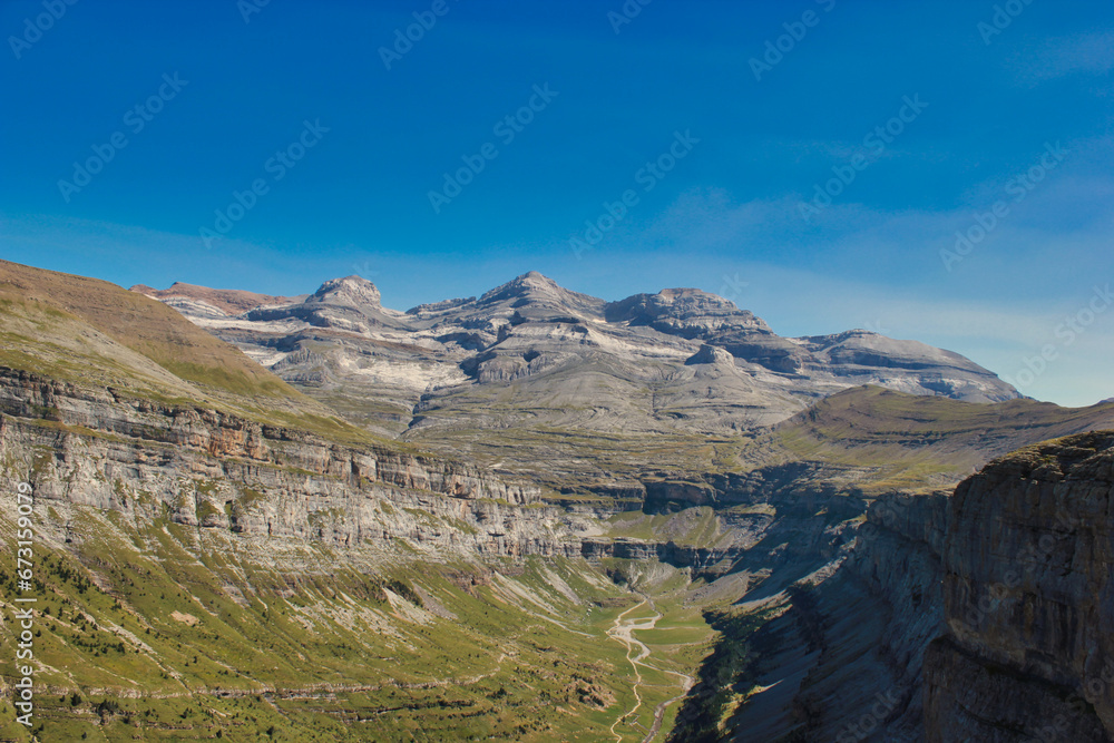 Monte Perdido Massif. Ordesa National Park. Pyrenees. Spain