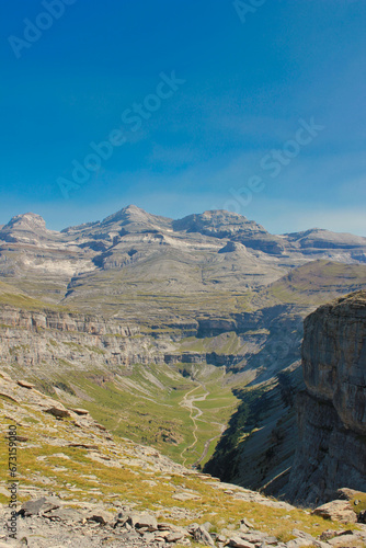 Monte Perdido Massif. Ordesa National Park. Pyrenees. Spain