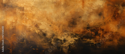 Dark Gold Ultrawide Backdrop Abstract Rough Painting Texture Wallpaper Background