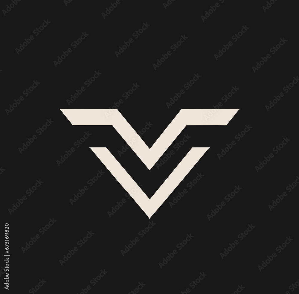 letter v logo letter v logo