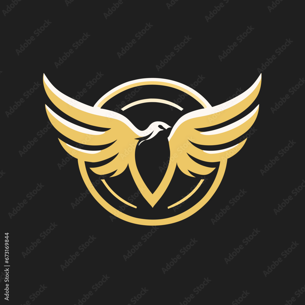 Obraz premium bird logo