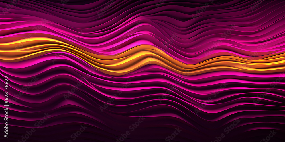 Obraz premium Neon pink and yellow textured abstract background 