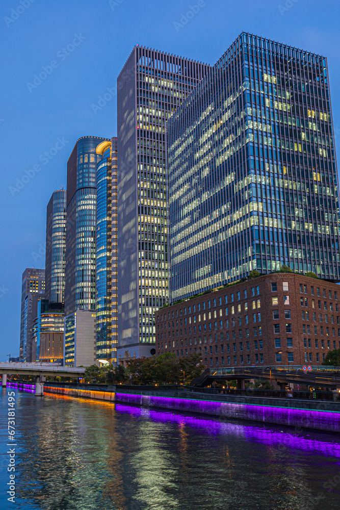 Fototapeta premium 都市夜景