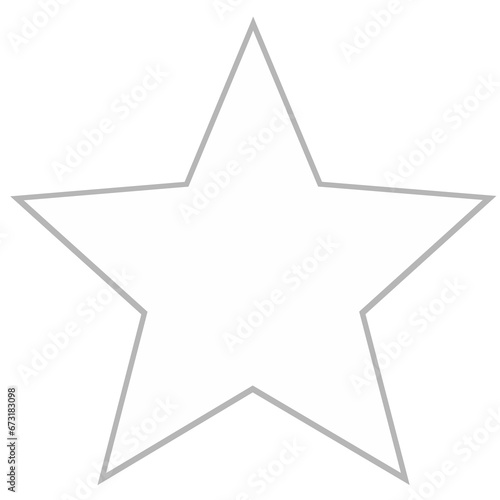 white star illustration