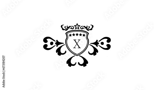 Luxury Royal Card Logo X