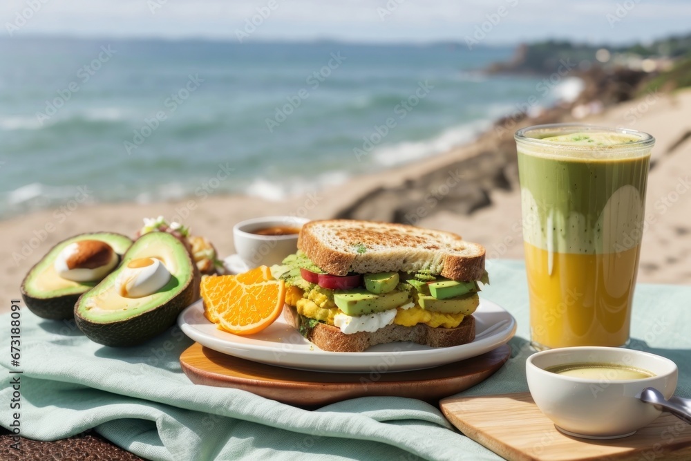 breakfast with view breakfast with view