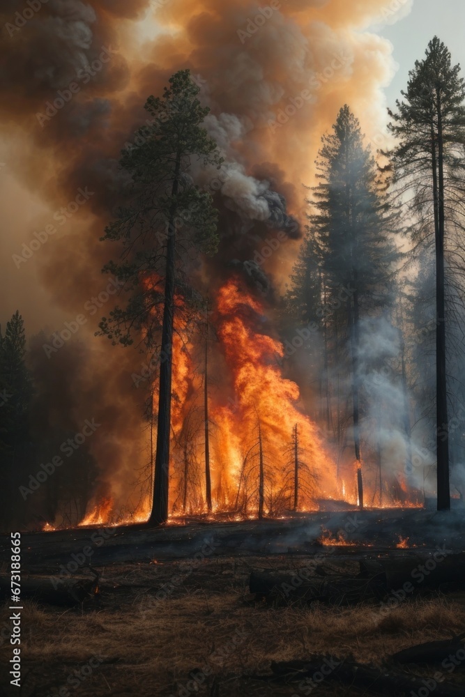  Forest Fire, Climate Change Crisis