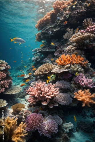 coral reef in the sea © Kinga