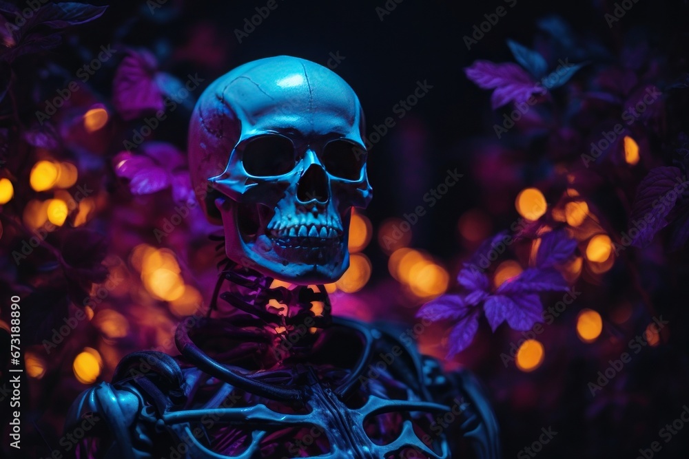 skull in the club
