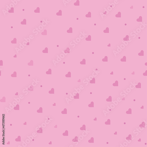 Hearts seamless pattern vector background design ideal for wall art and printing clothes etc.