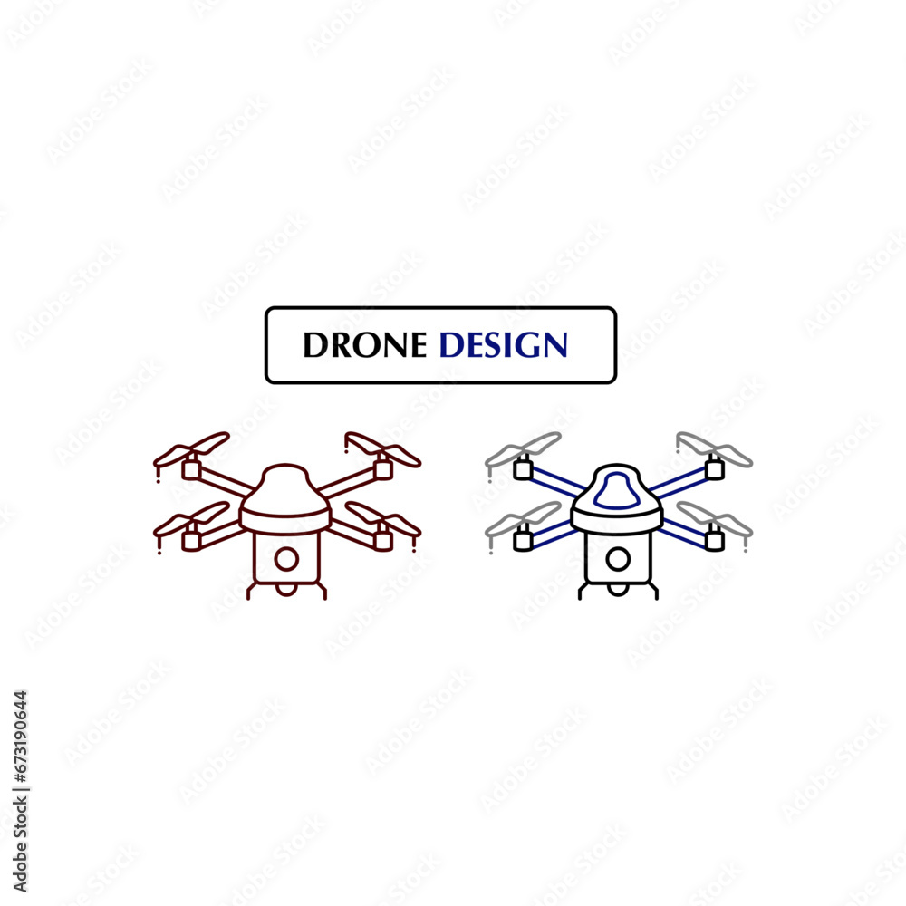 Flying Drone Line Style Icon illustration
Flying Drone Line Style Icon illustration