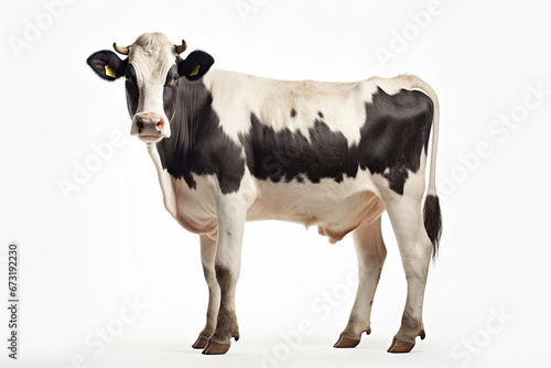Cow  Cow Isolated In White  Cow In White Background