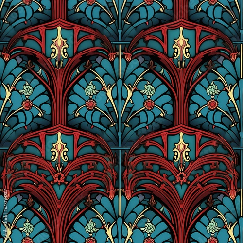 Gothic Arch Ornament Pattern