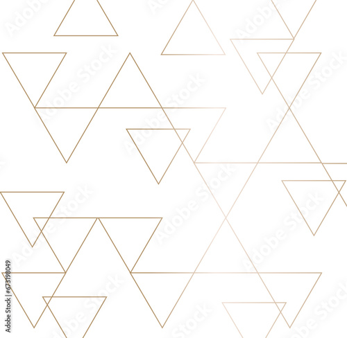 Abstract geometric triangle vector pattern with big and small triangle vector background