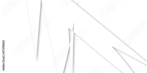 Abstract white background. Abstract paper cut style design.