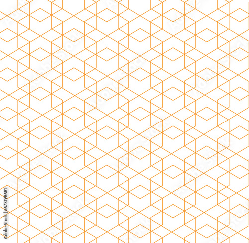 Abstract Geometric pattern of intersecting lines vector background