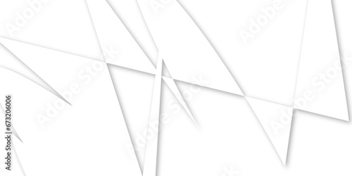 Abstract paper cut style design. abstract white background