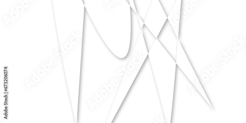 Abstract paper cut style design. abstract white background