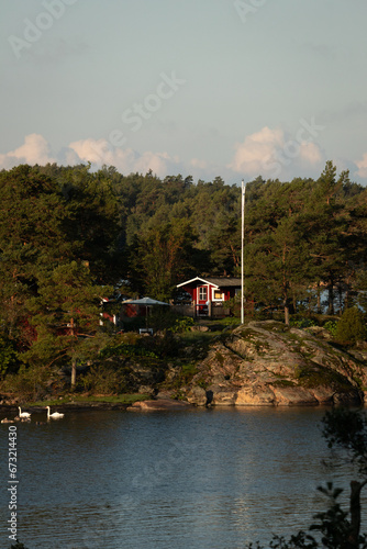 Cabin on Island