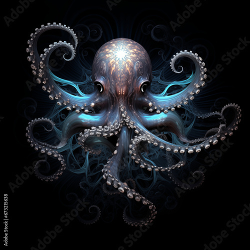 Wallpaper Mural octopus Torontodigital.ca