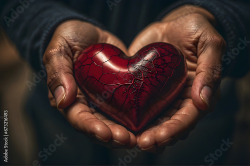 heart in mans hand illness Cardiovascular diseases