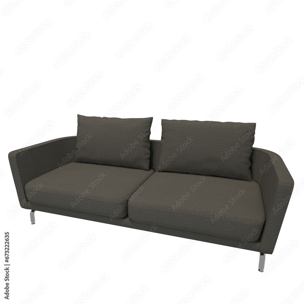 Fototapeta premium Sofa high quality trasnparent image