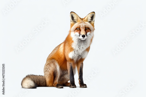 Alert and Curious  Portrait of a Red Fox