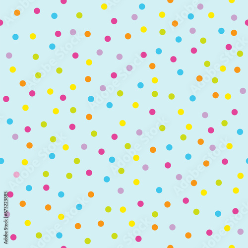 Wallpaper Mural Celebration Colorful Confetti, Seamless pattern Torontodigital.ca